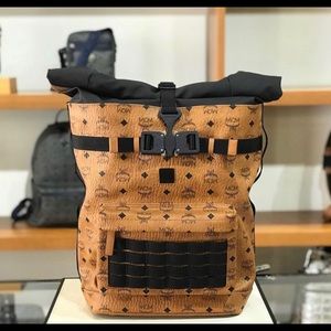 Last one! Price firm! MCM cognac color unsex backpack $950+ tax